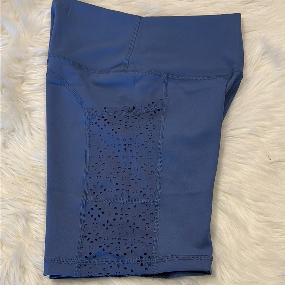 Blue Women's Bike Shorts